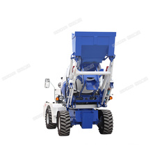 Hengwang HWJB200 small self-loading mixer with concrete pump